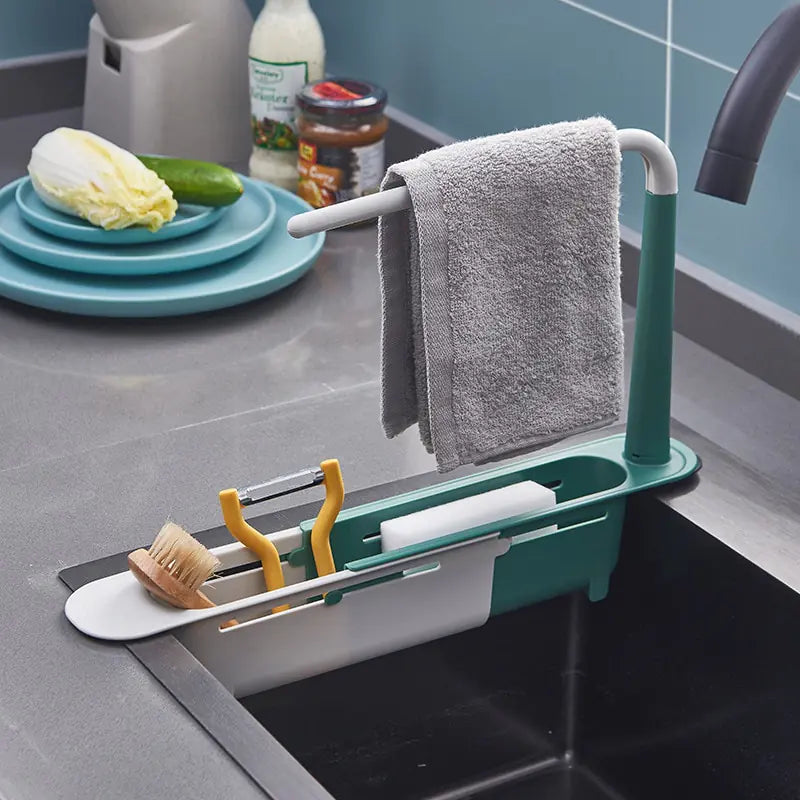 Sink Organizer Rack & Basket