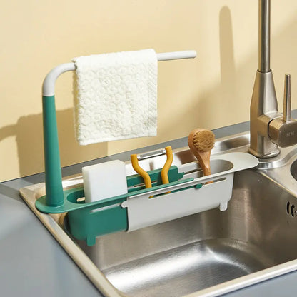 Sink Organizer Rack & Basket