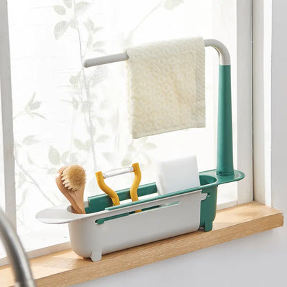 Sink Organizer Rack & Basket