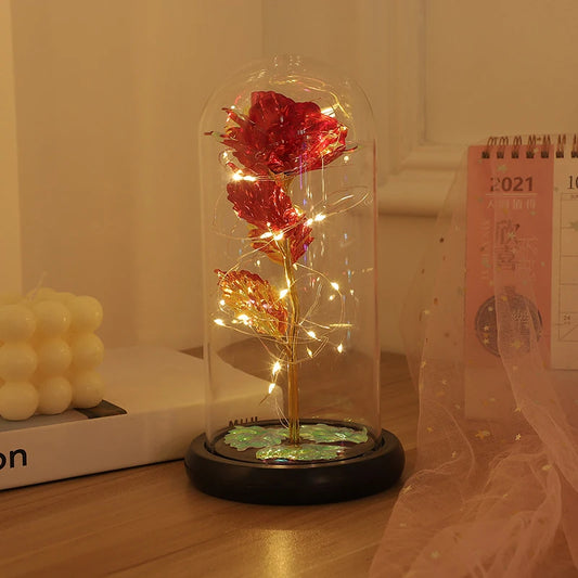 Eternal LED Light Beauty And The Beast Rose - Perfect for Any Occasion