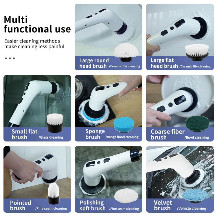 Cordless Power Scrubber Brush