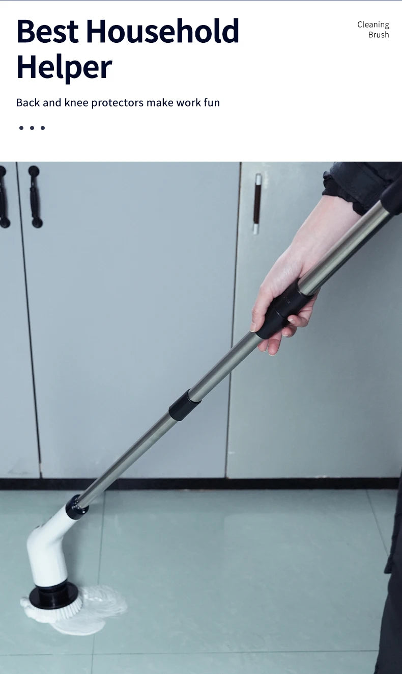 Cordless Power Scrubber Brush