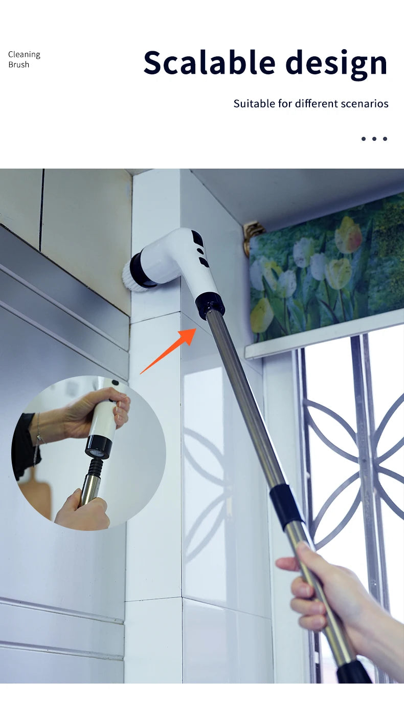 Cordless Power Scrubber Brush