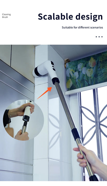 Cordless Power Scrubber Brush